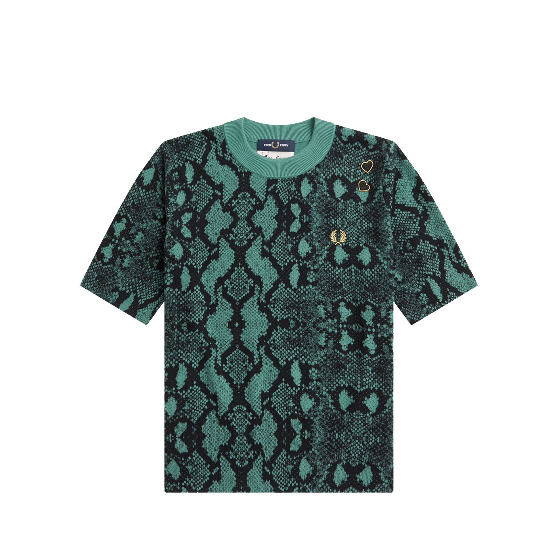 Fred Perry x Amy Winehouse Snake Print Jumper