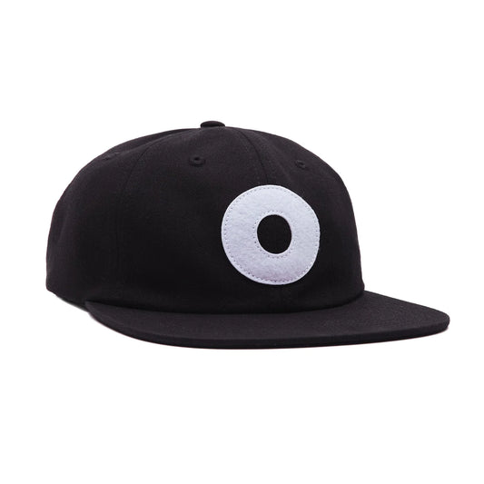 Obey Block 6 Panel Strapback Black