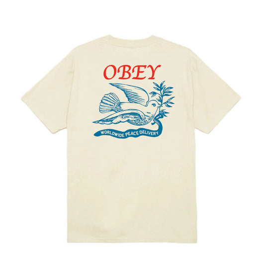 Obey Peace Delivery Dove  T-Shirt