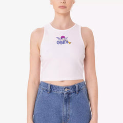 Obey Cherub Heart Rib Tank