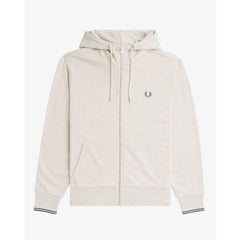 Fred Perry Hooded Zip Through Sweatshirt