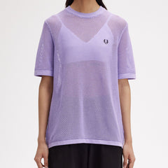 Fred Perry Open-Knit T-Shirt