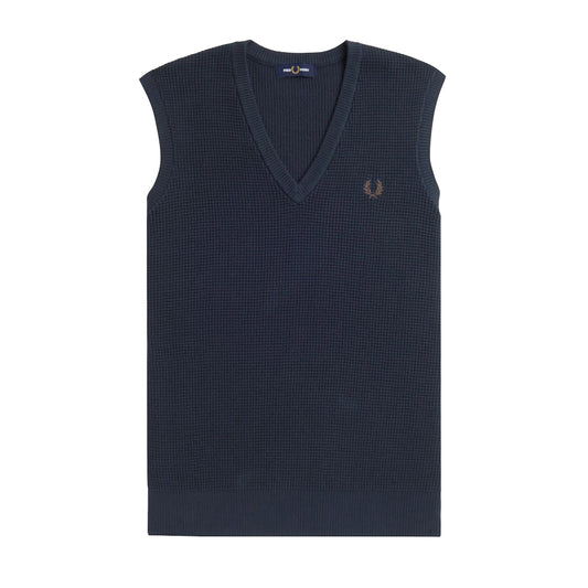 Fred Perry Waffle Stitch Vest