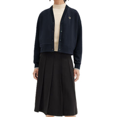 Fred Perry Tipped Sweatshirt Cardigan