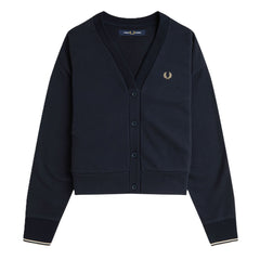 Fred Perry Tipped Sweatshirt Cardigan