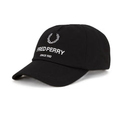 Fred Perry Cotton Canvas Branded Cap