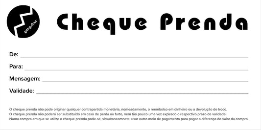 Cheque prenda