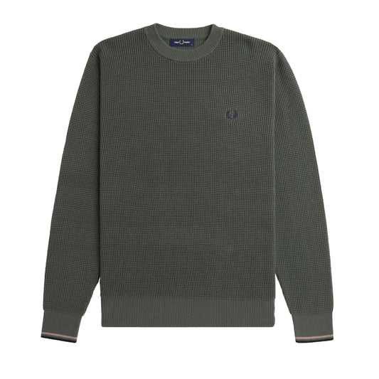 Fred Perry Waffle Stitch Jumper