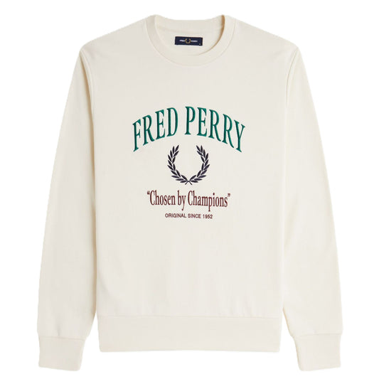 Fred Perry Embroidered Sweatshirt