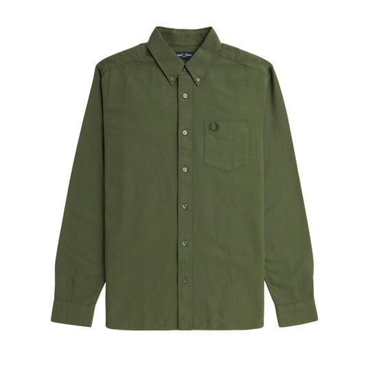 Fred Perry Oxford Shirt Green