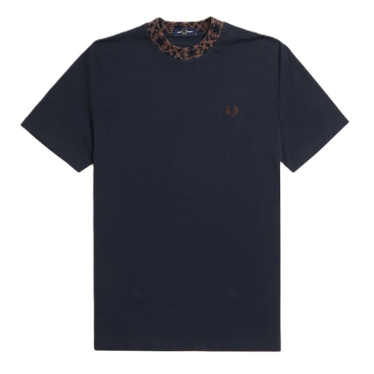 Fred Perry Jacquard Trim T-Shirt