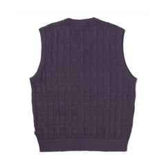 HUF Interlaced Jacquard Overdyed Vest