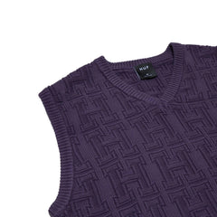 HUF Interlaced Jacquard Overdyed Vest