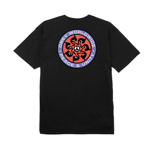 OBEY Peace Wheel Classic T-Shirt