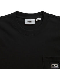 OBEY Established Works Eyes Pocket T-Shirt