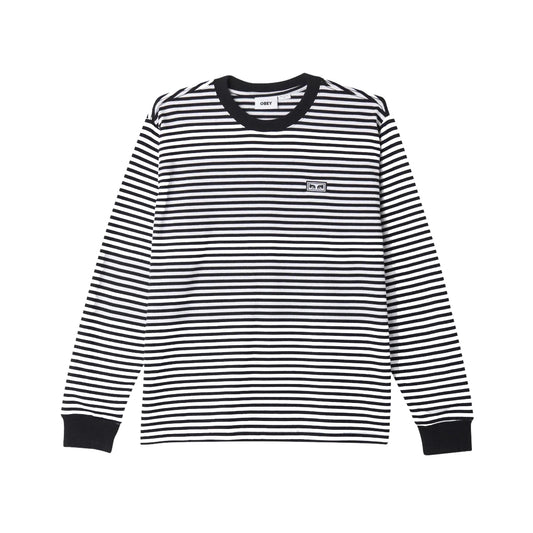 Obey Est. Works Eyes Ls Stripe