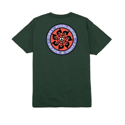 OBEY Peace Wheel Classic T-Shirt