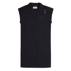 Fred Perry x Amy Winehouse Open Collar Shirt Dress