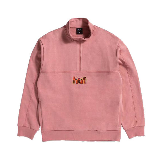 HUF Split 1/4 Zip Mock