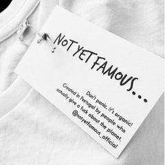 Not Yet Famous TAPE T-Shirt [ Women ]