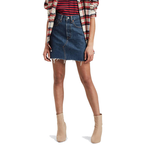 Levi's® High Rise Deconstructed Skirt