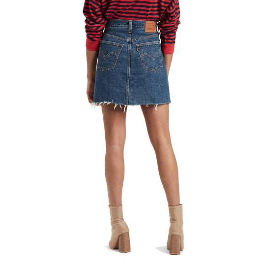 Levi's® High Rise Deconstructed Skirt