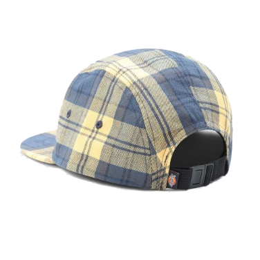 Hornbeck Check 5 Panel Hat<p>Air Force Blue